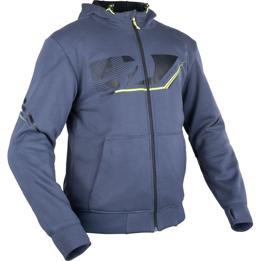 Oxford Super 2.0 Hoodie Sports Grey - ThrottleChimp