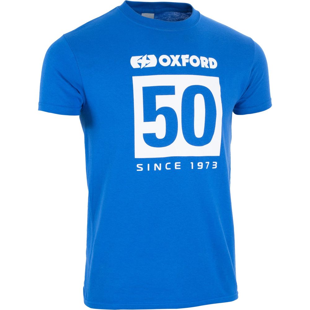 Oxford 50 Year Anniversary T-Shirt Blue - ThrottleChimp