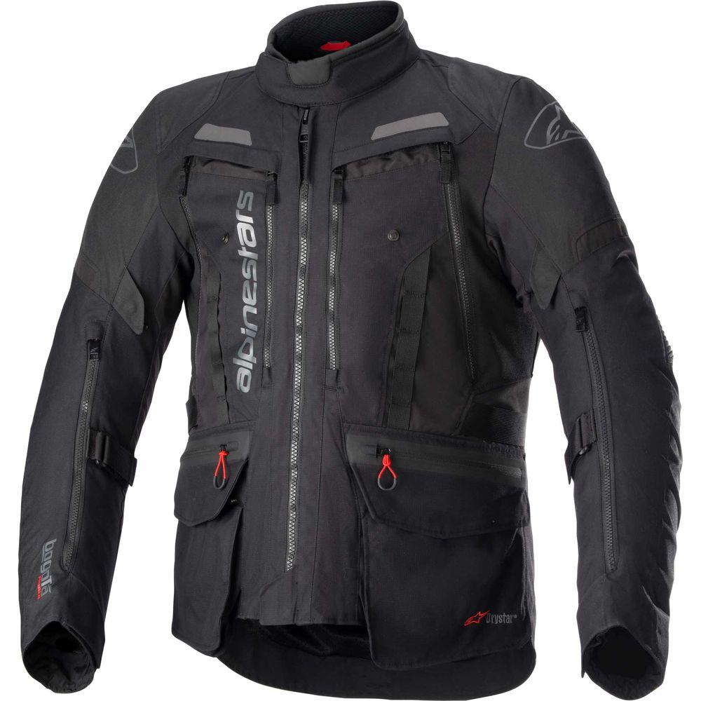 Alpinestars Bogota Pro Drystar Jacket Black / Black - ThrottleChimp