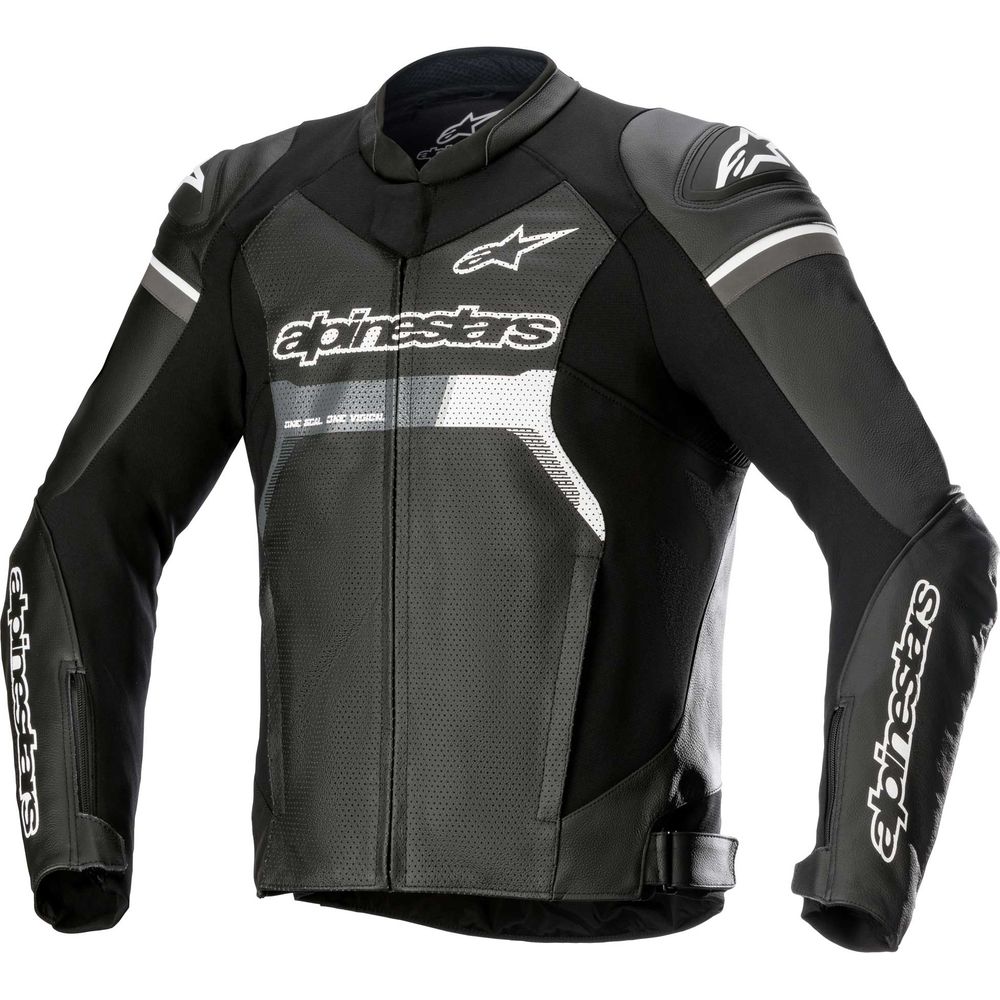 Alpinestars GP Force Leather Jacket Airflow Black - ThrottleChimp