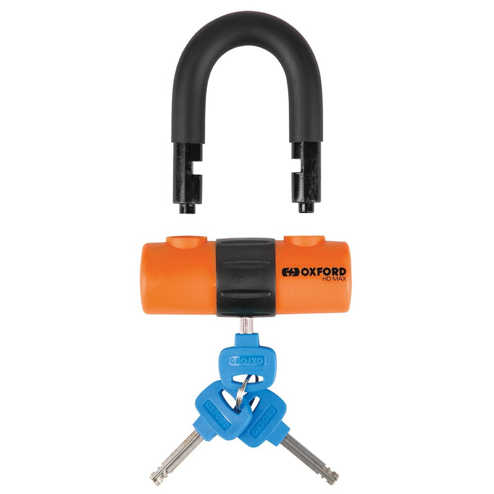 Oxford HD Max Disc Lock Orange (Image 4) - ThrottleChimp