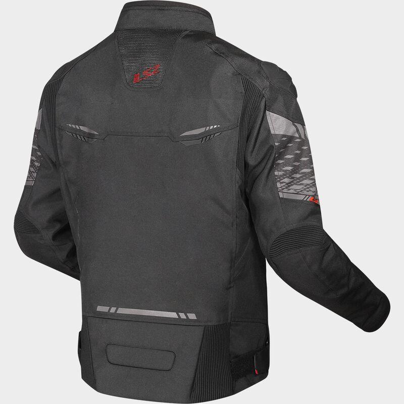 LS2 Apex Ladies Textile Jacket Black / Dark Grey