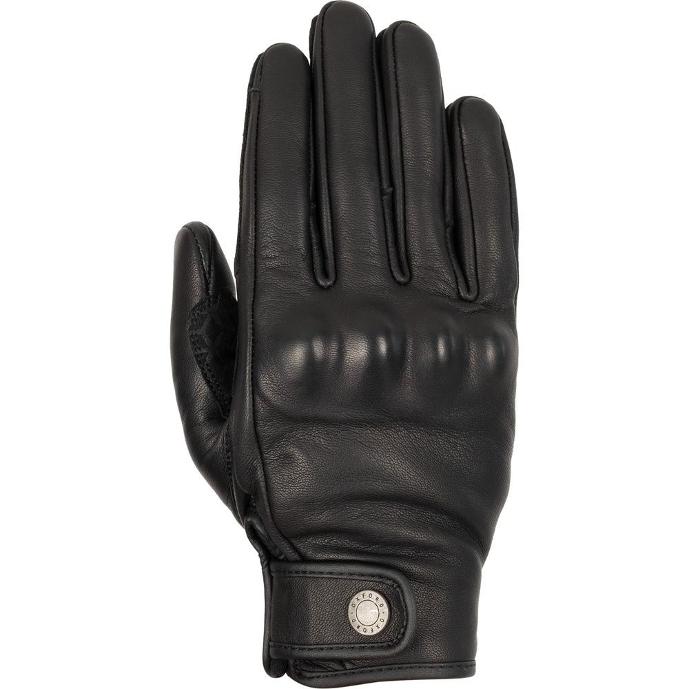 Oxford Henlow Ladies Leather Gloves Black - ThrottleChimp