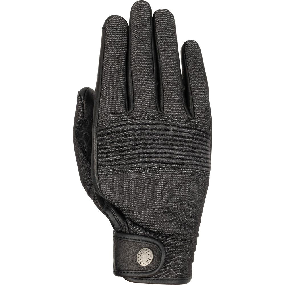 Oxford Kickback Ladies Textile Gloves Charcoal Grey - ThrottleChimp