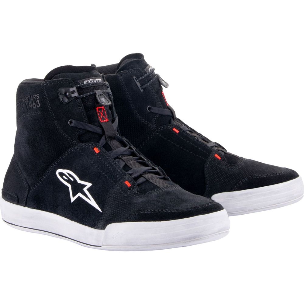 Alpinestars Chrome Shoes Black / Cool Grey - ThrottleChimp