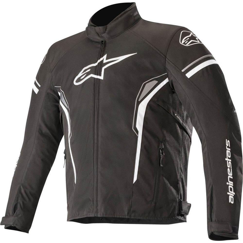 Alpinestars T-SP-1 Waterproof Jacket Black / White FREE 1 YEAR Returns, FREE UK Delivery | ThrottleChimp