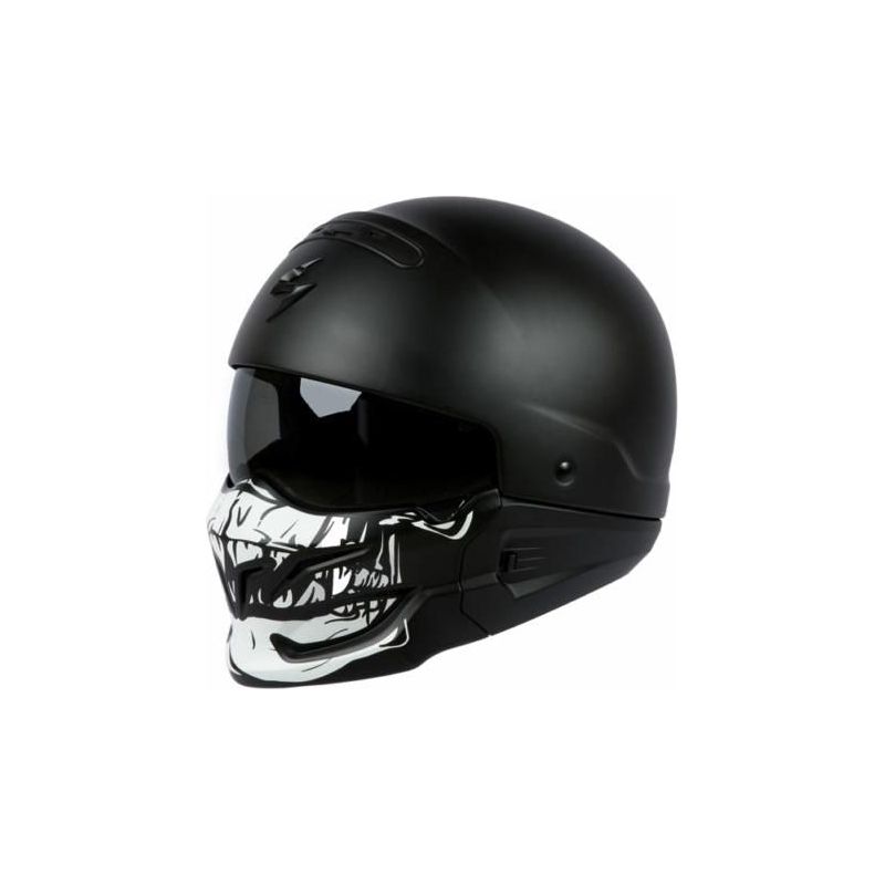 Scorpion Combat / Evo Helmet Face Mask Skull FREE 1 YEAR Returns, FREE UK Delivery | ThrottleChimp