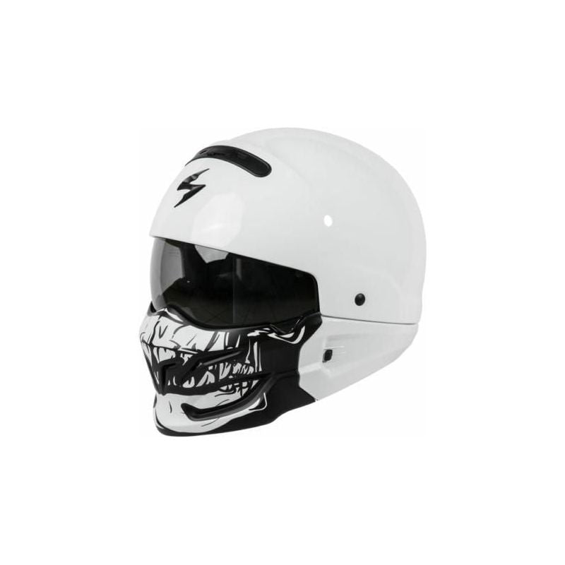 Scorpion Combat / Evo Helmet Face Mask Skull (Image 4) - ThrottleChimp