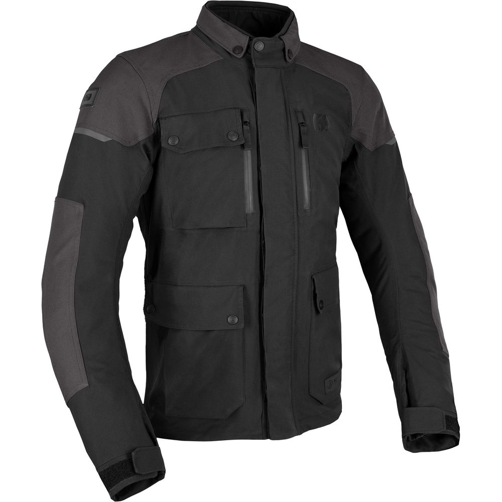 Oxford Barkston Dry2Dry Textile Jacket Black - ThrottleChimp