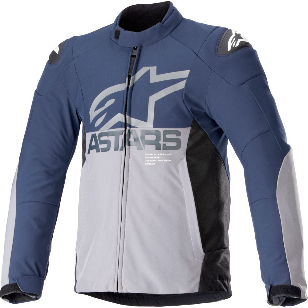 Alpinestars SMX Waterproof Jacket Night Navy / Dark Grey - ThrottleChimp