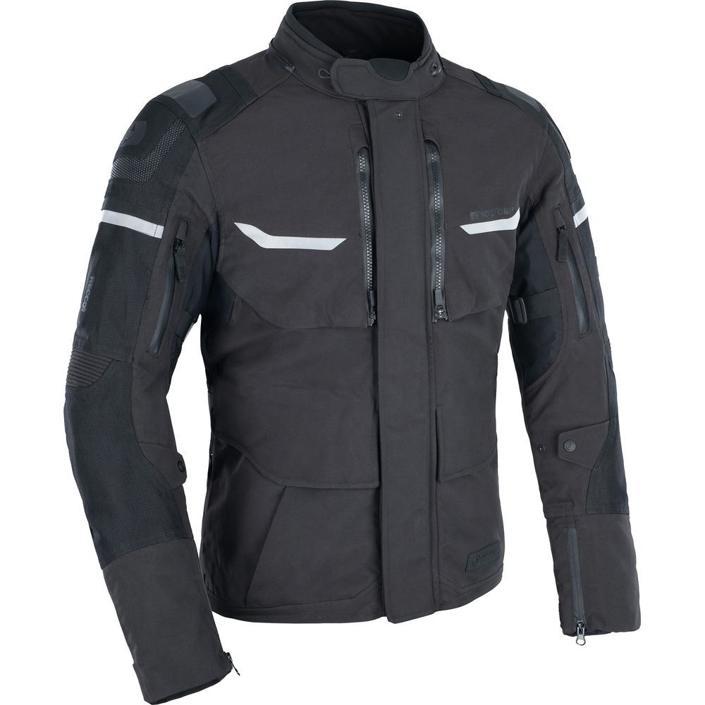 Oxford Stormland Dry2Dry Textile Jacket Tech Black - ThrottleChimp