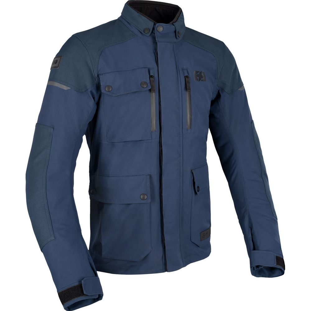 Oxford Barkston Dry2Dry Textile Jacket Navy - ThrottleChimp