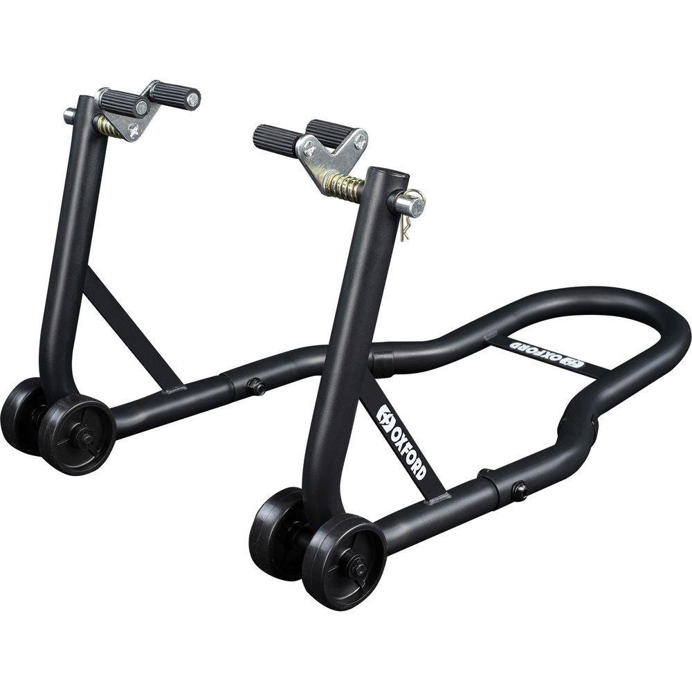 Oxford Front Paddock Stand Black - ThrottleChimp