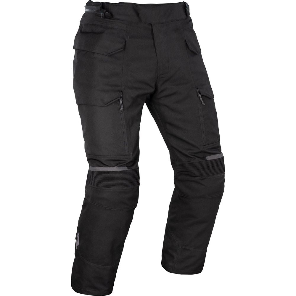 Oxford Rockland Textile Trouser Black - ThrottleChimp