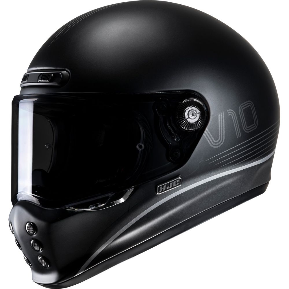 HJC V10 Tami Full Face Helmet MC5 Black FREE 1 YEAR Returns, FREE UK Delivery | ThrottleChimp