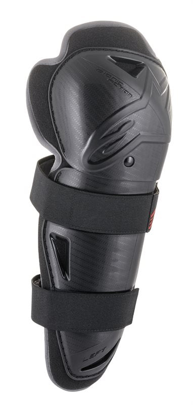 Alpinestars Bionic Action Knee Protector Black / Red FREE 1 YEAR Returns, FREE UK Delivery | ThrottleChimp