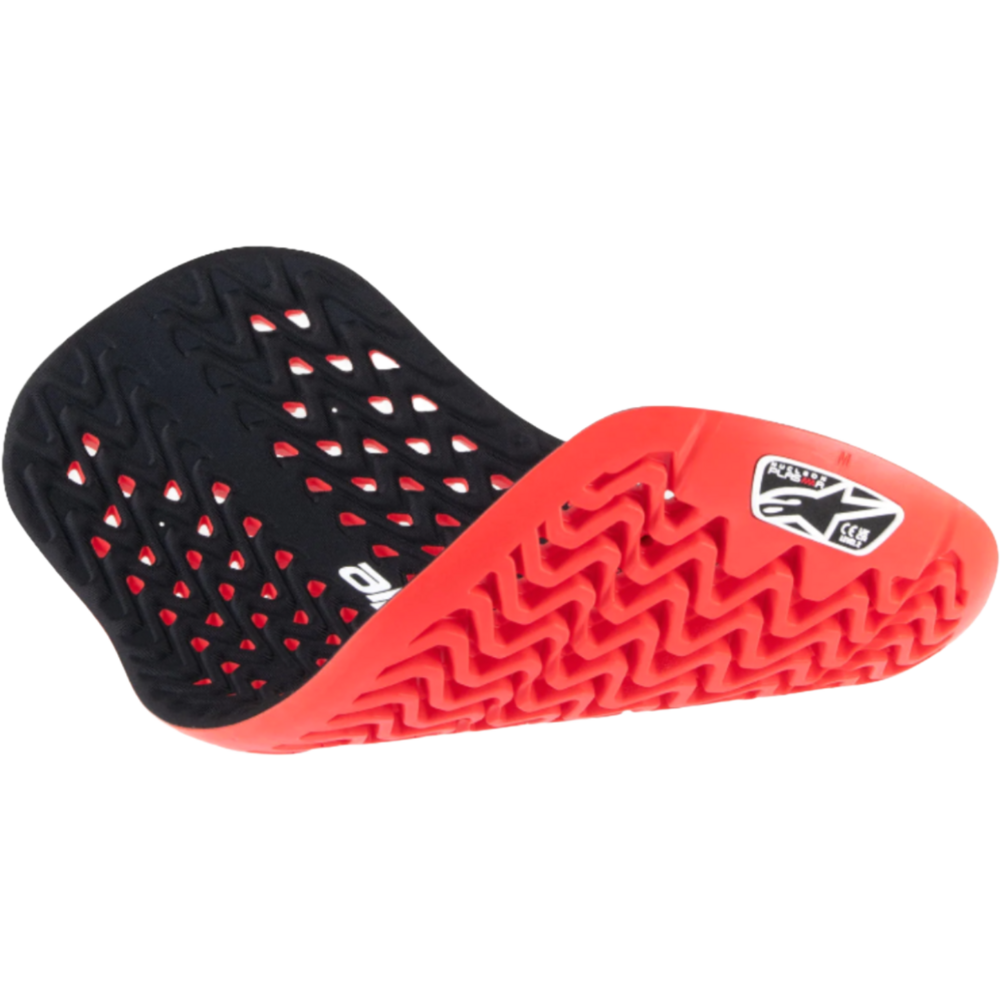 Alpinestars Nucleon Plasma Back Protector Insert Red / Black (Image 3) - ThrottleChimp