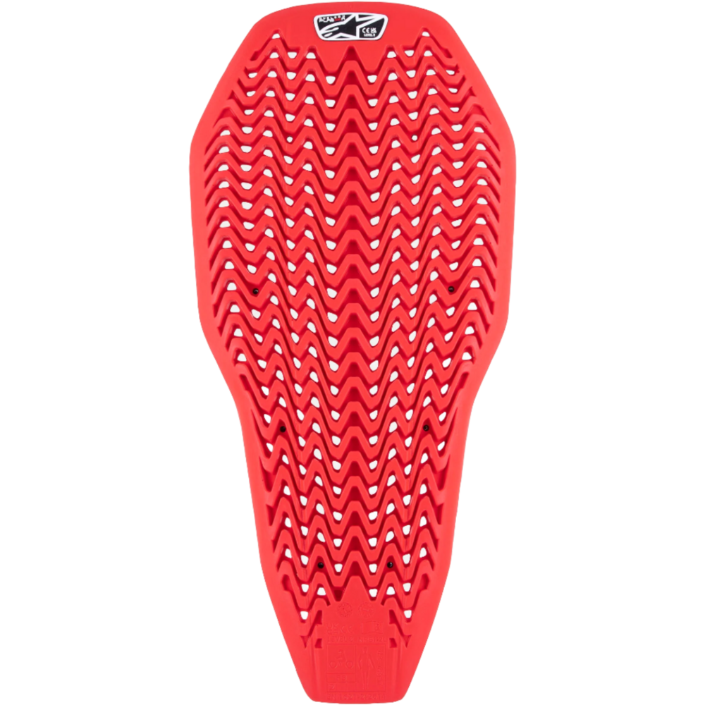 Alpinestars Nucleon Plasma Full Back Protector Insert Red / Black - ThrottleChimp