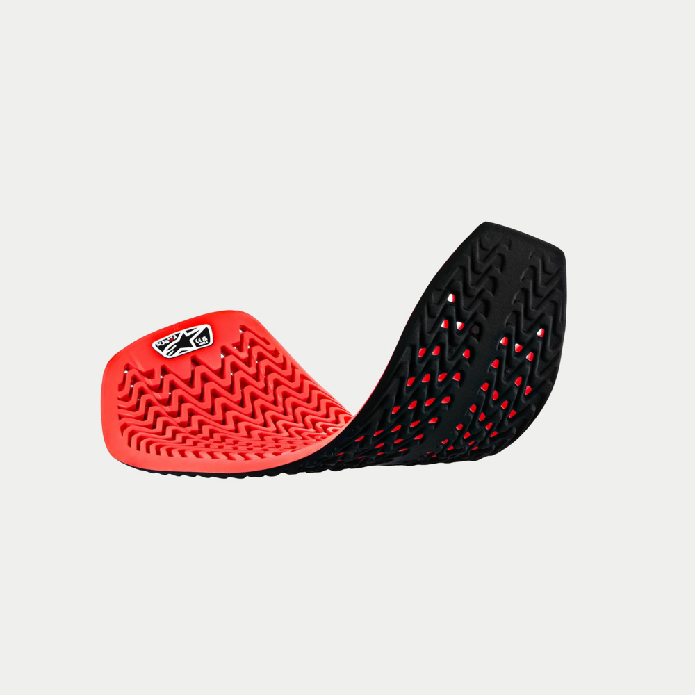 Alpinestars Nucleon Plasma Full Back Protector Insert Red / Black (Image 4) - ThrottleChimp