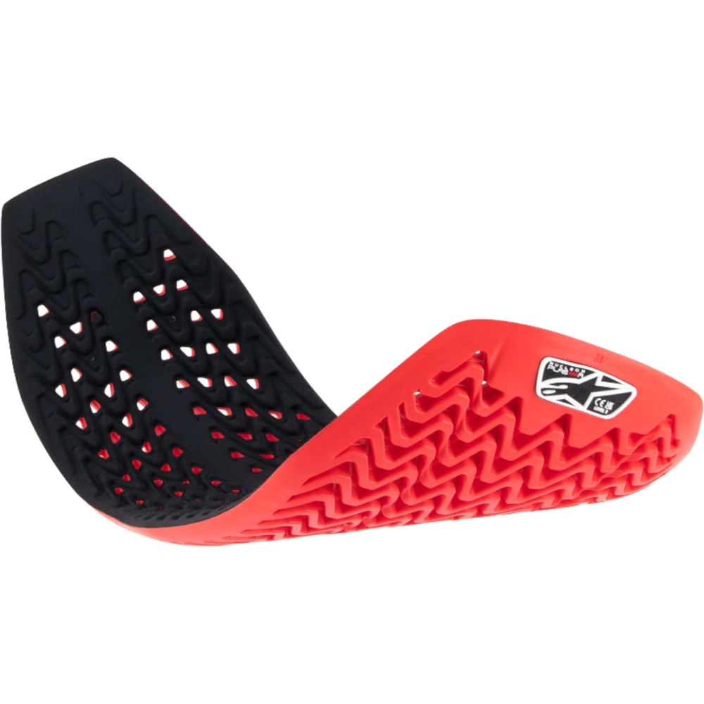 Alpinestars Nucleon Plasma Full Back Protector Insert Red / Black (Image 3) - ThrottleChimp