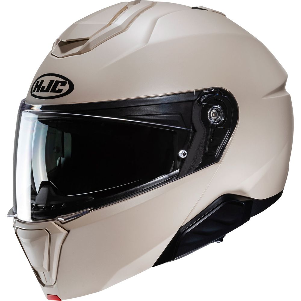 HJC I91 Flip-Up Helmet Matt Sand / Beige - ThrottleChimp