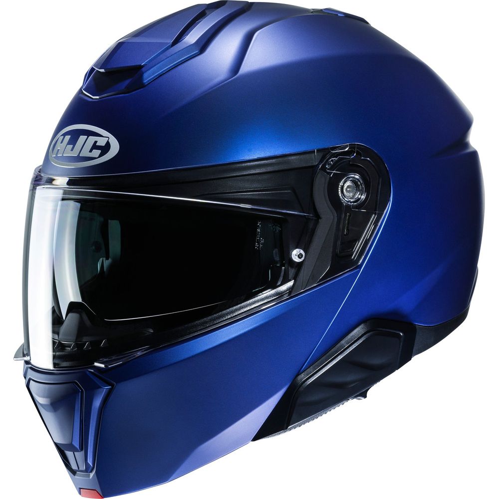 HJC I91 Flip-Up Helmet Metallic Blue FREE 1 YEAR Returns, FREE UK Delivery | ThrottleChimp