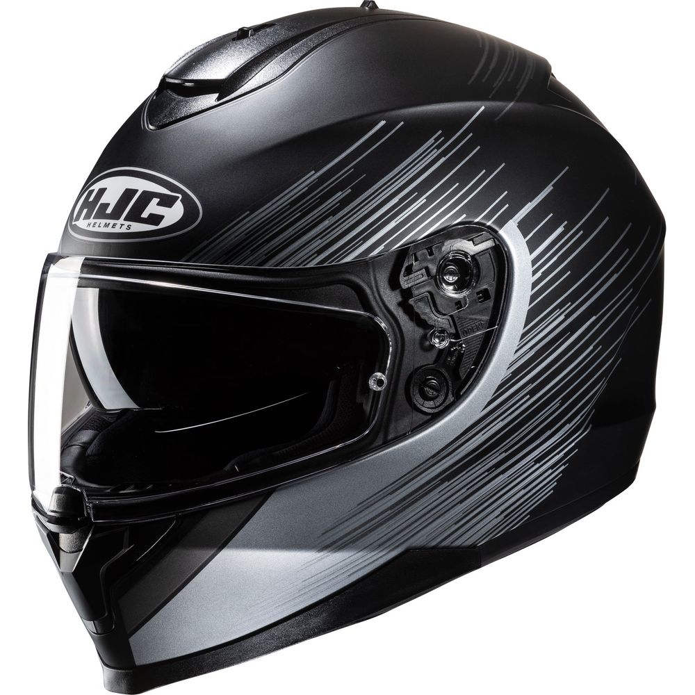 HJC C70N Sway Full Face Helmet MC5SF Black - ThrottleChimp