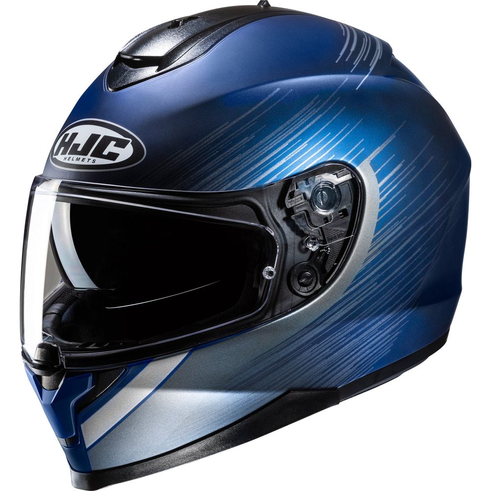 HJC C70N Sway Full Face Helmet MC2SF Blue FREE 1 YEAR Returns, FREE UK Delivery | ThrottleChimp