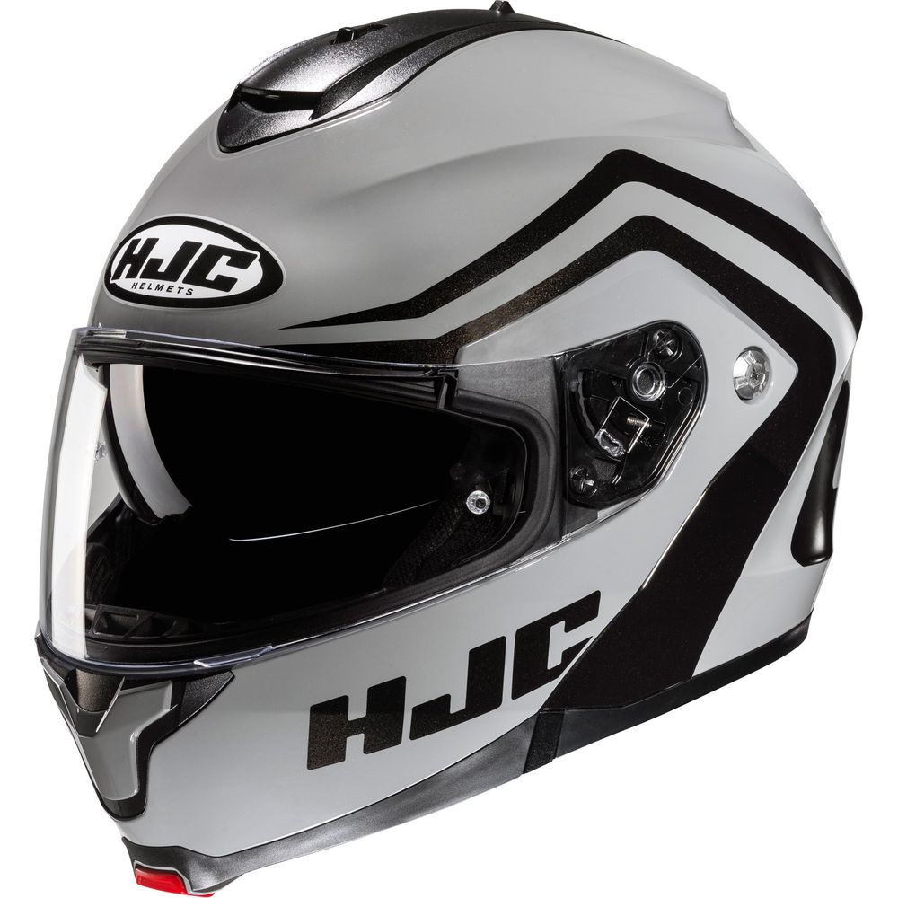 HJC C91N Nepos Flip-Up Helmet MC5 Black - ThrottleChimp