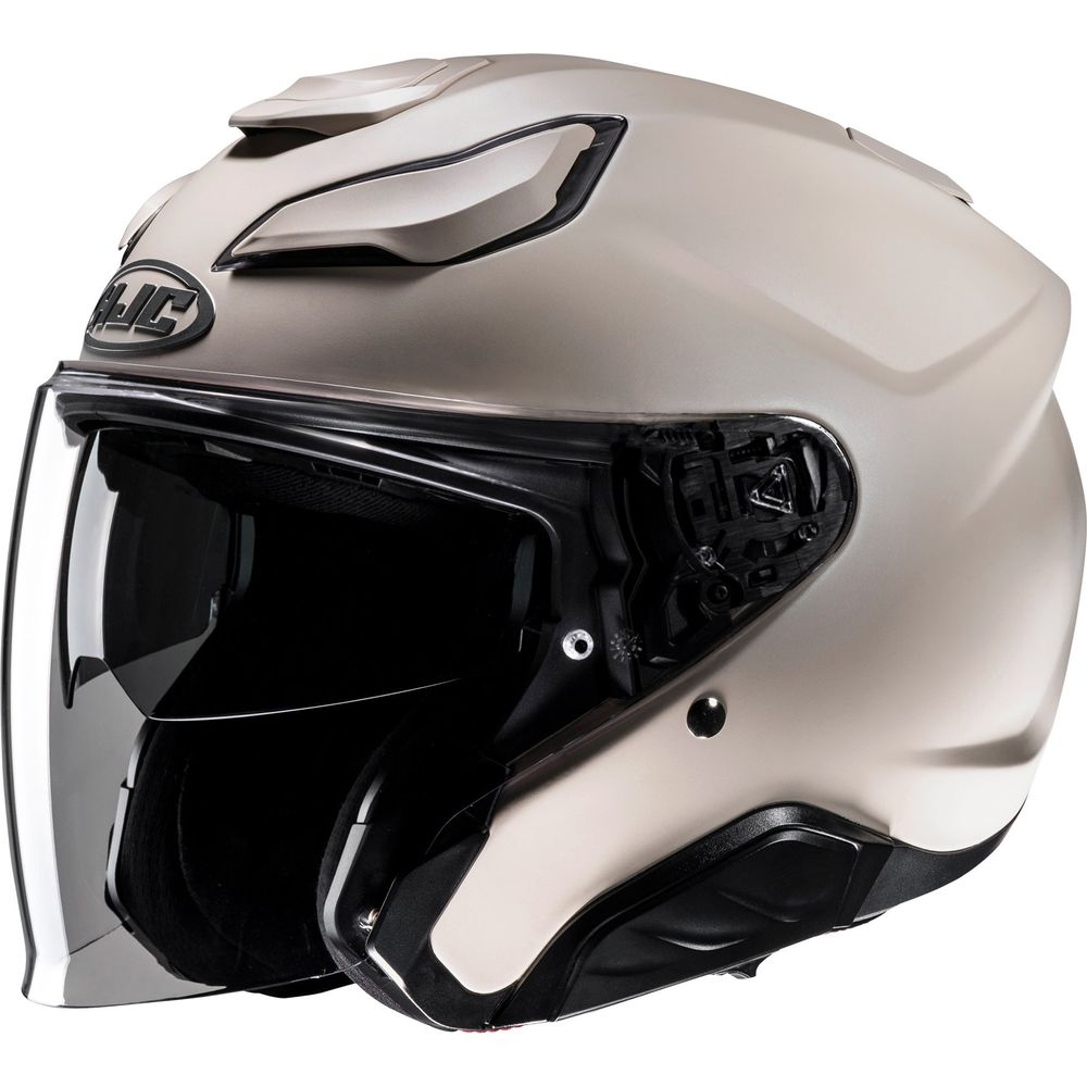 HJC F31 Open Face Helmet Matt Sand / Beige - ThrottleChimp