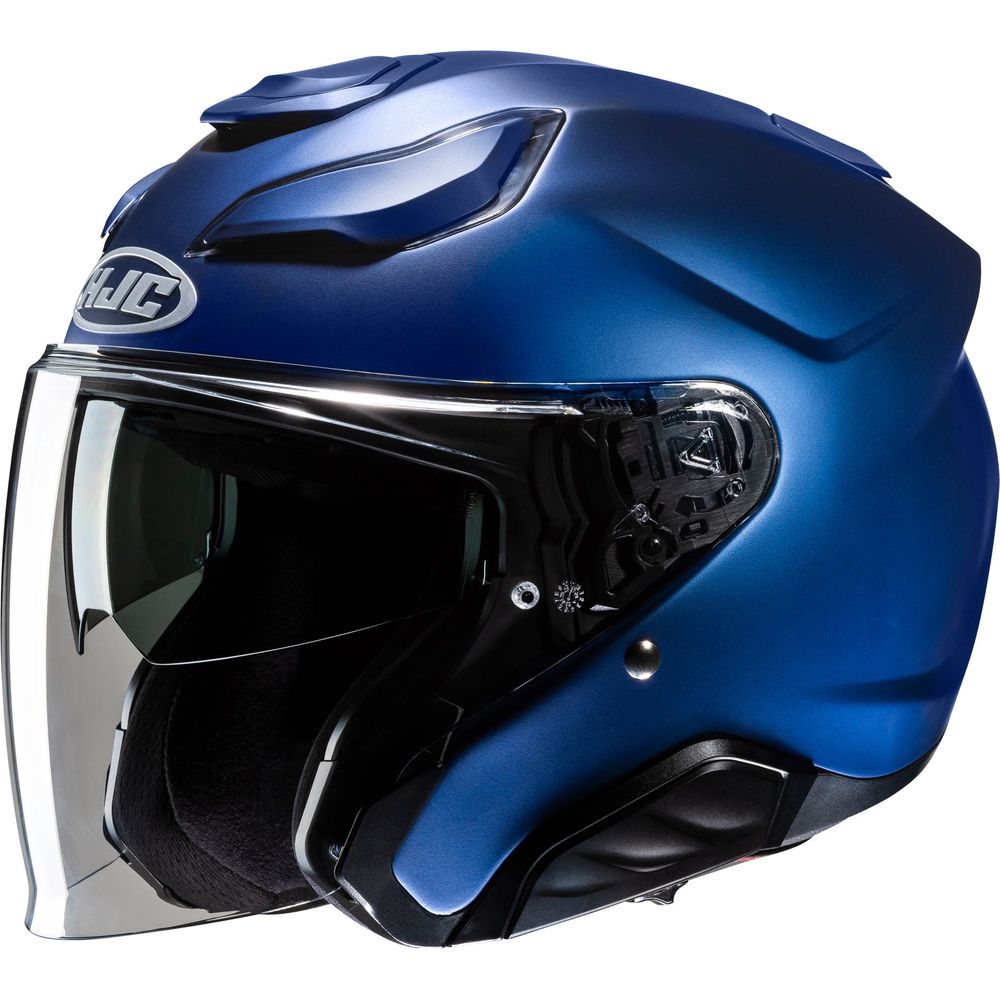 HJC F31 Open Face Helmet Metallic Blue FREE 1 YEAR Returns, FREE UK Delivery | ThrottleChimp