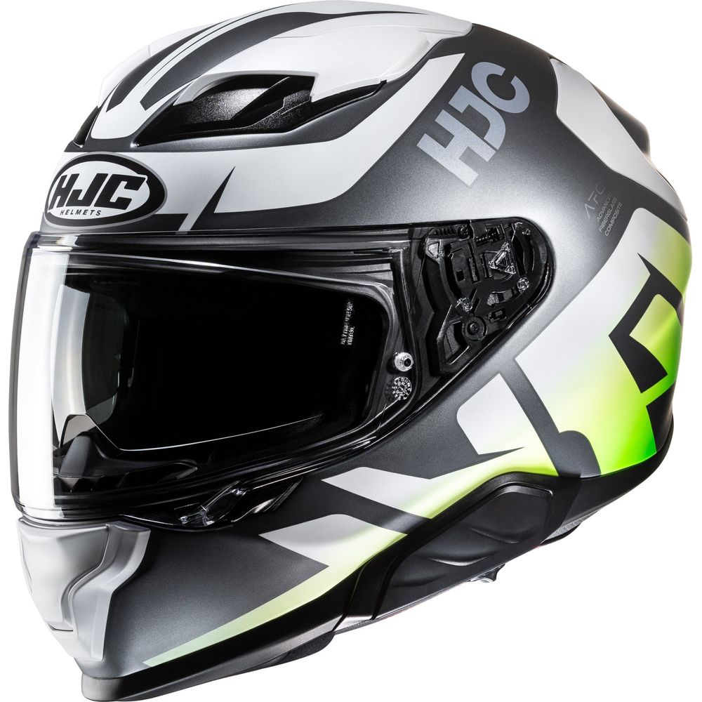 HJC F71 Bard Full Face Helmet MC4HSF Green FREE 1 YEAR Returns, FREE UK Delivery | ThrottleChimp