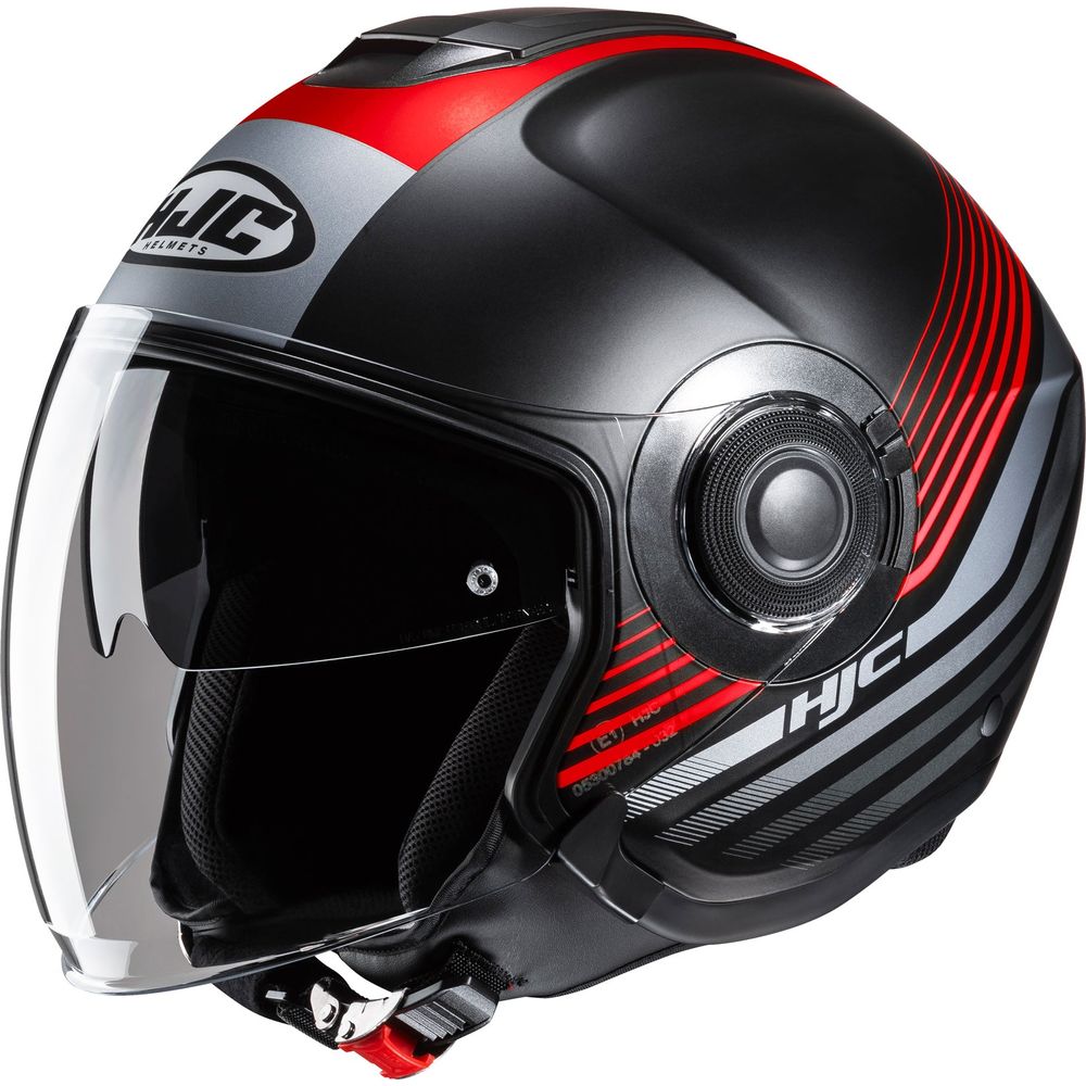 HJC I40N Dova Open Face Helmet MC1SF Red - ThrottleChimp