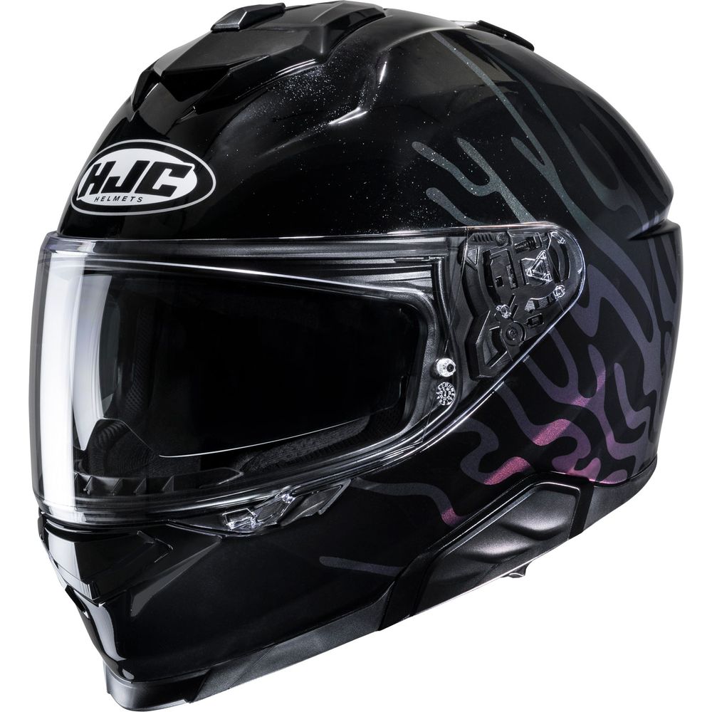 HJC I71 Celos Full Face Helmet MC5 Black / Black FREE 1 YEAR Returns, FREE UK Delivery | ThrottleChimp