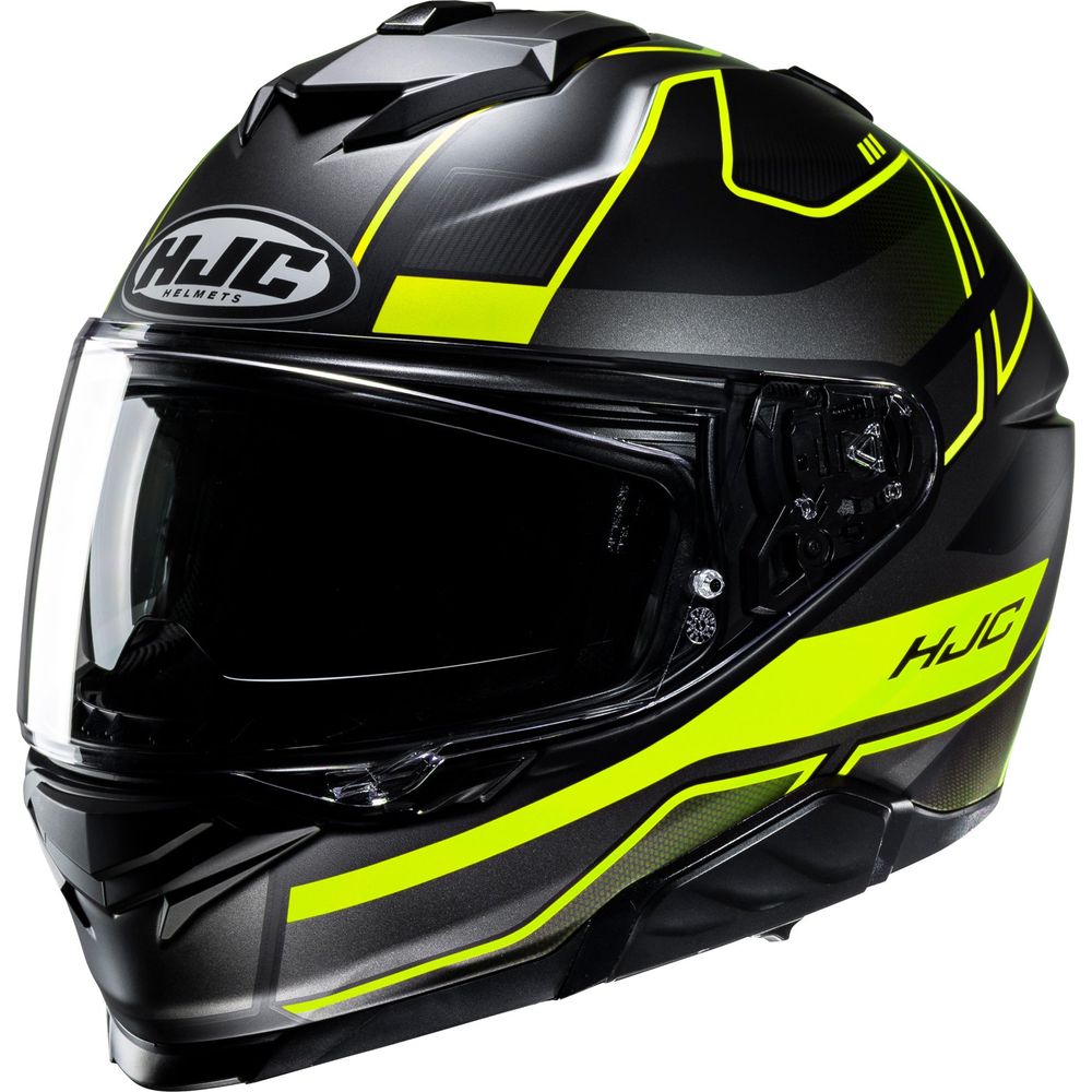 HJC I71 Iorix Full Face Helmet MC3HSF Yellow - ThrottleChimp