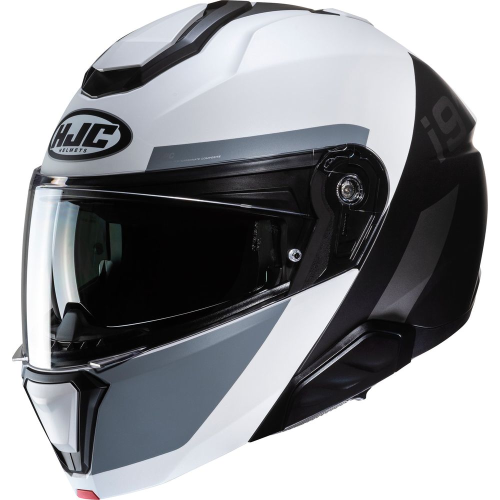 HJC I91 Bina Flip-Up Helmet MC5SF Black FREE 1 YEAR Returns, FREE UK Delivery | ThrottleChimp