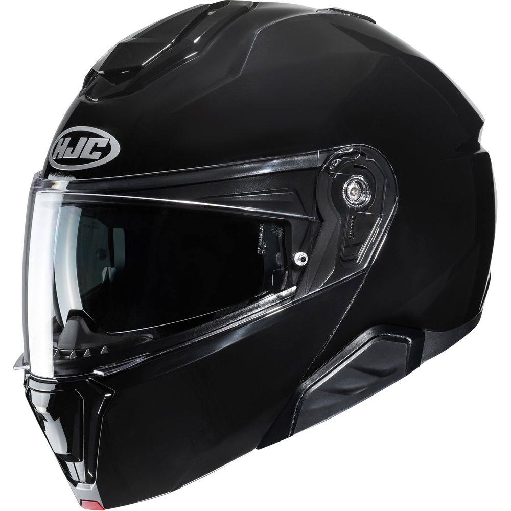 HJC I91 Flip-Up Helmet Black FREE 1 YEAR Returns, FREE UK Delivery | ThrottleChimp