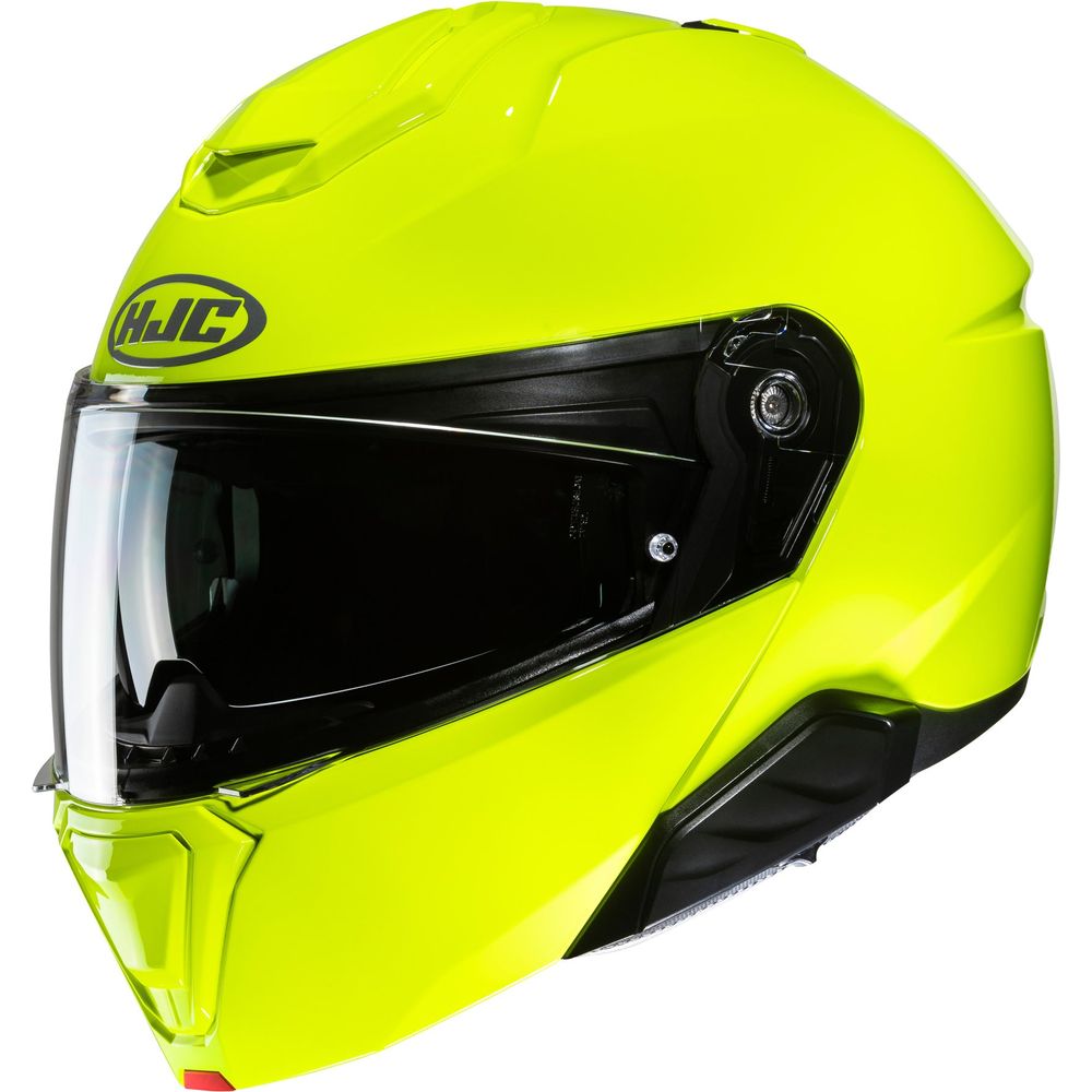 HJC I91 Flip-Up Helmet Fluo Green - ThrottleChimp