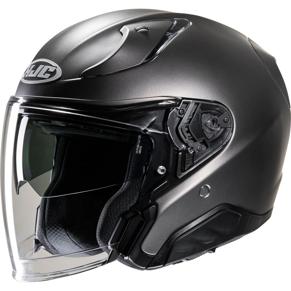 HJC RPHA 31 Open Face Helmet Semi Flat Titanium FREE 1 YEAR Returns, FREE UK Delivery | ThrottleChimp