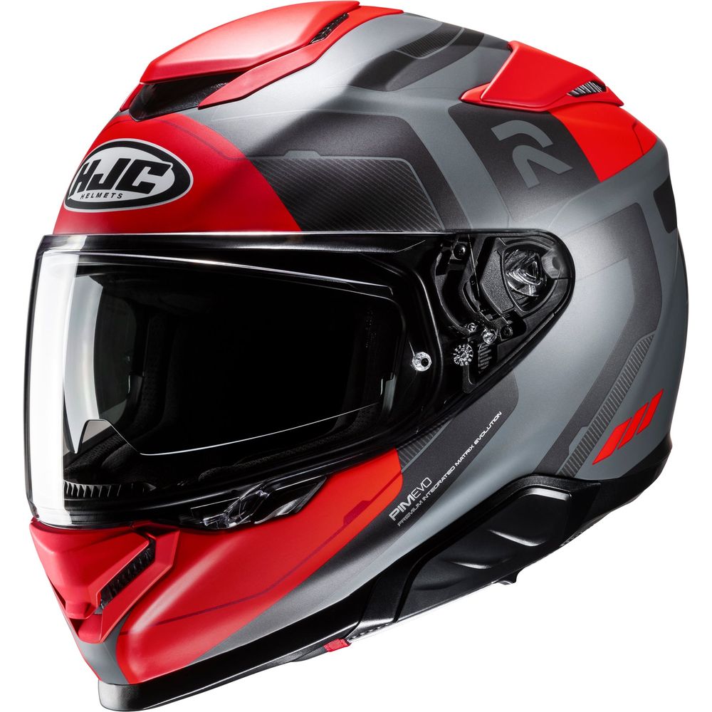 HJC RPHA 71 Cozad Full Face Helmet MC1SF Red / Grey - ThrottleChimp