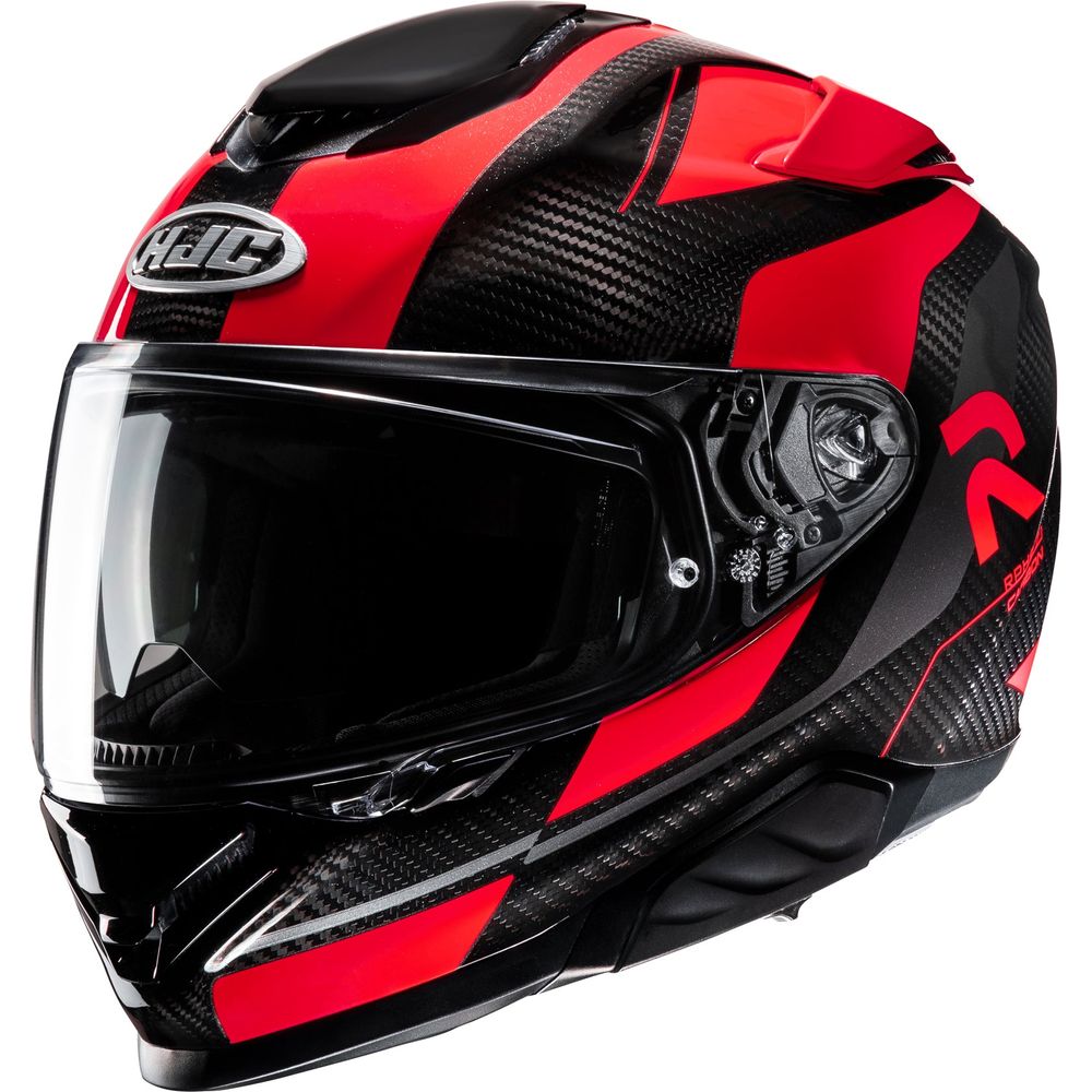 HJC RPHA 71 Hamil Carbon Full Face Helmet MC1 Red - ThrottleChimp