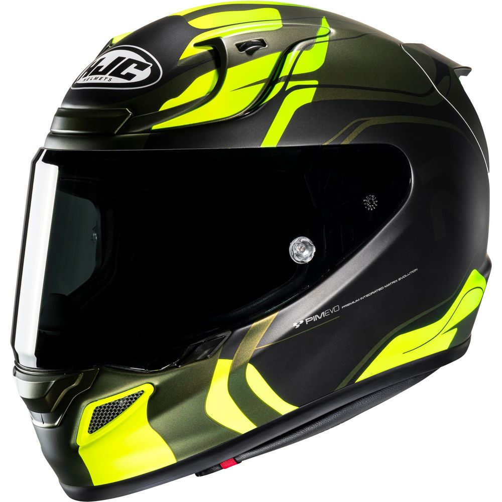 HJC RPHA 12 Lawin Full Face Helmet MC4SF Fluo Green FREE 1 YEAR Returns, FREE UK Delivery | ThrottleChimp