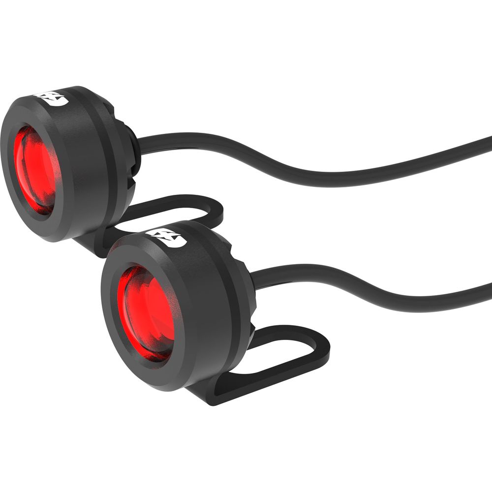 Oxford Rear Run Lights Black - ThrottleChimp