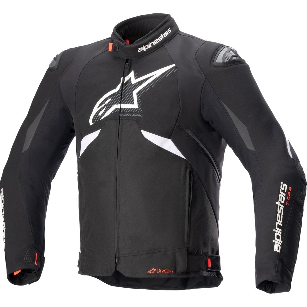 Alpinestars T-GP R V3 Drystar Jacket Black / White - ThrottleChimp