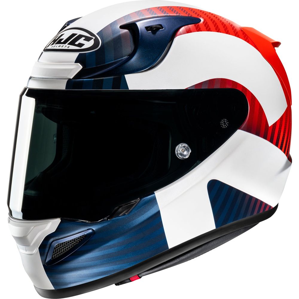 HJC RPHA 12 Ottin Full Face Helmet MC21SF Red / White / Blue - ThrottleChimp