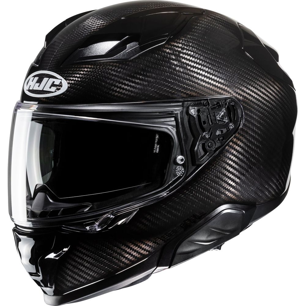 HJC F71 Full Face Helmet Carbon - ThrottleChimp