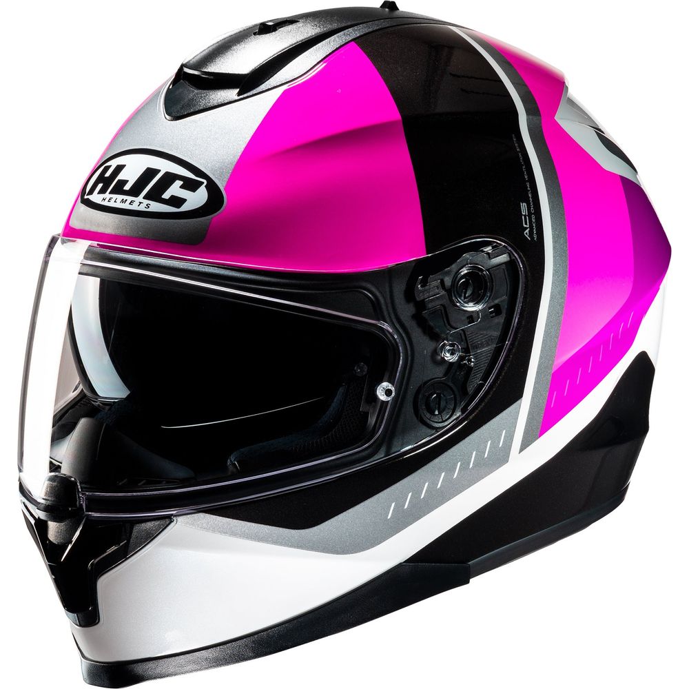 HJC C70N Alia Full Face Helmet MC8 Pink FREE 1 YEAR Returns, FREE UK Delivery | ThrottleChimp