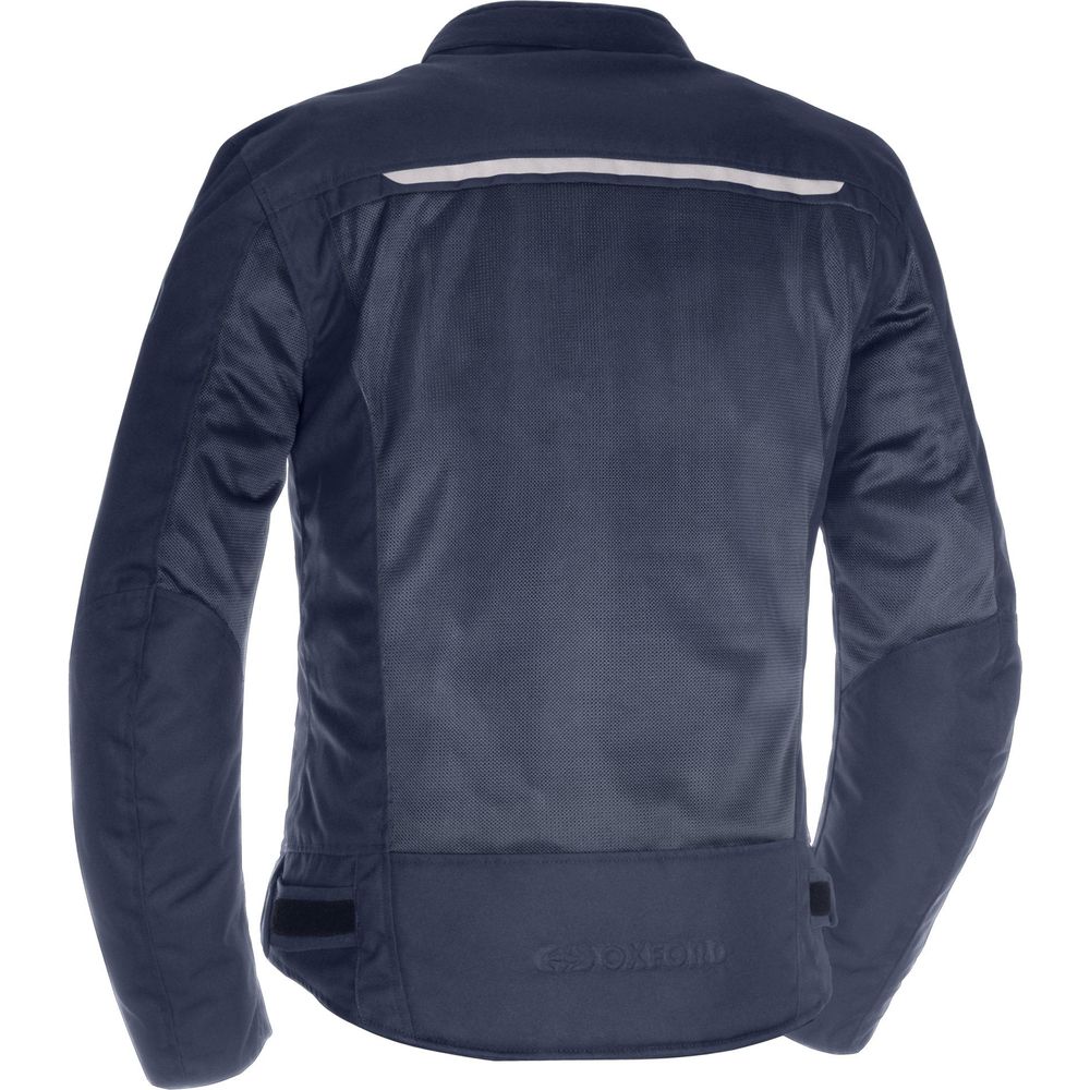 Oxford Arizona 1.0 Air Textile Jacket Navy (Image 2) - ThrottleChimp