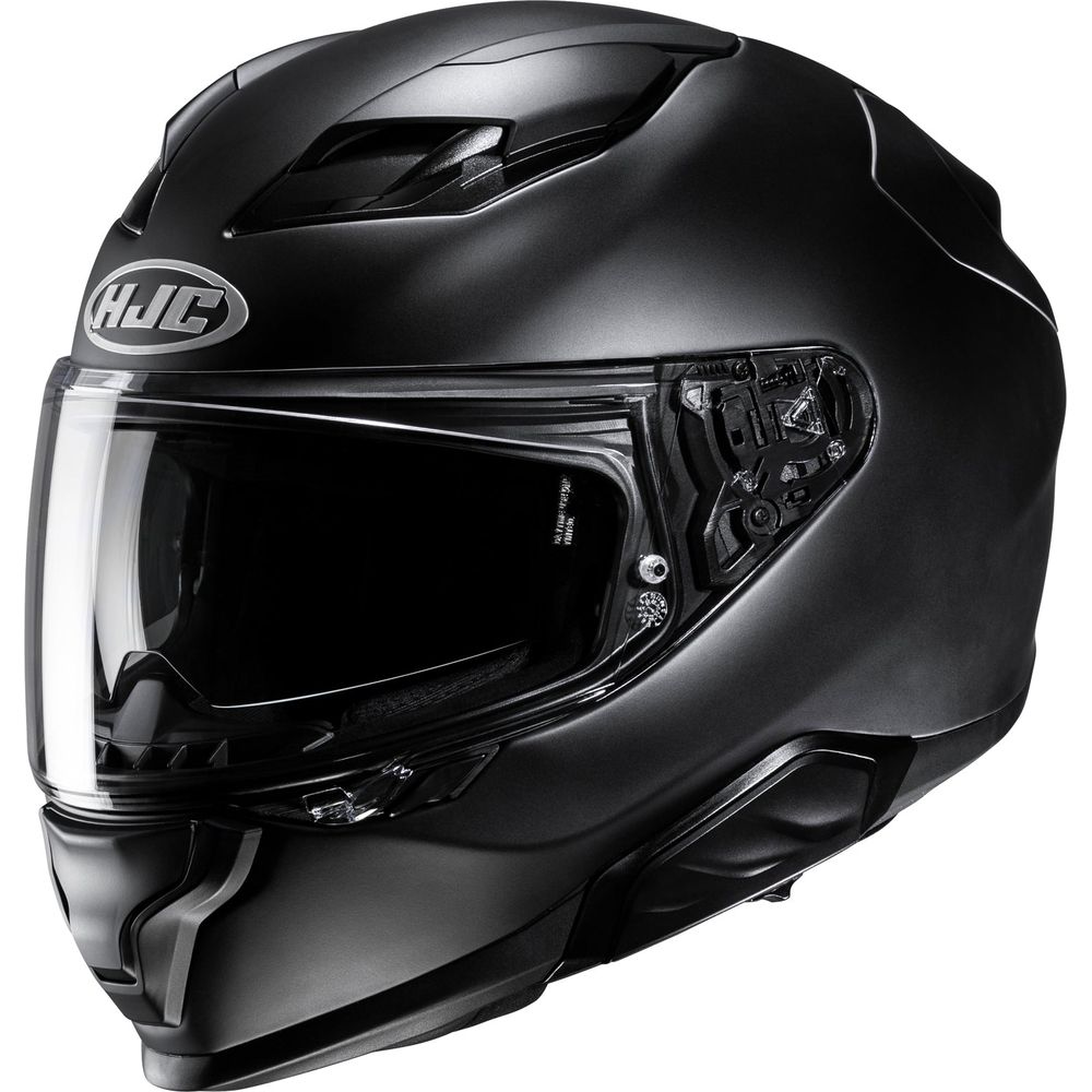 HJC F71 Full Face Helmet Matt Black FREE 1 YEAR Returns, FREE UK Delivery | ThrottleChimp