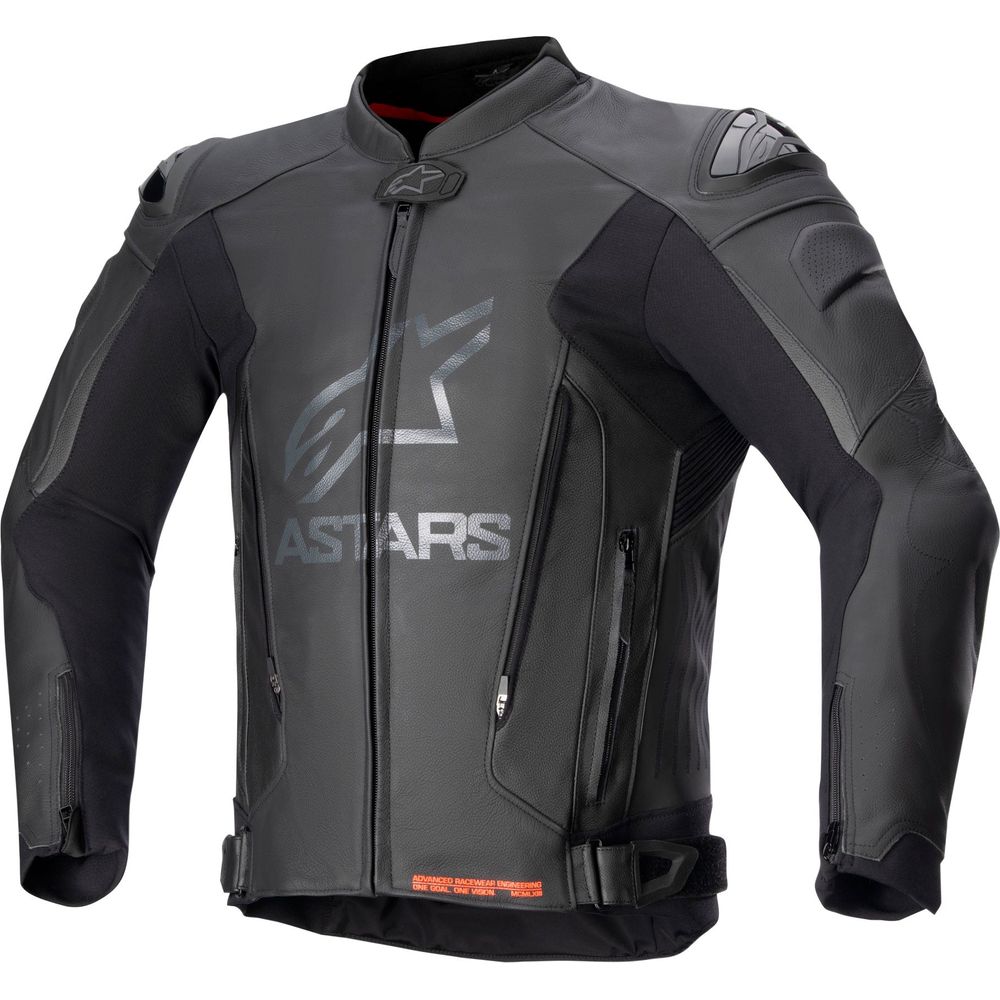 Alpinestars GP Plus V4 Leather Jacket Black / Black FREE 1 YEAR Returns, FREE UK Delivery | ThrottleChimp